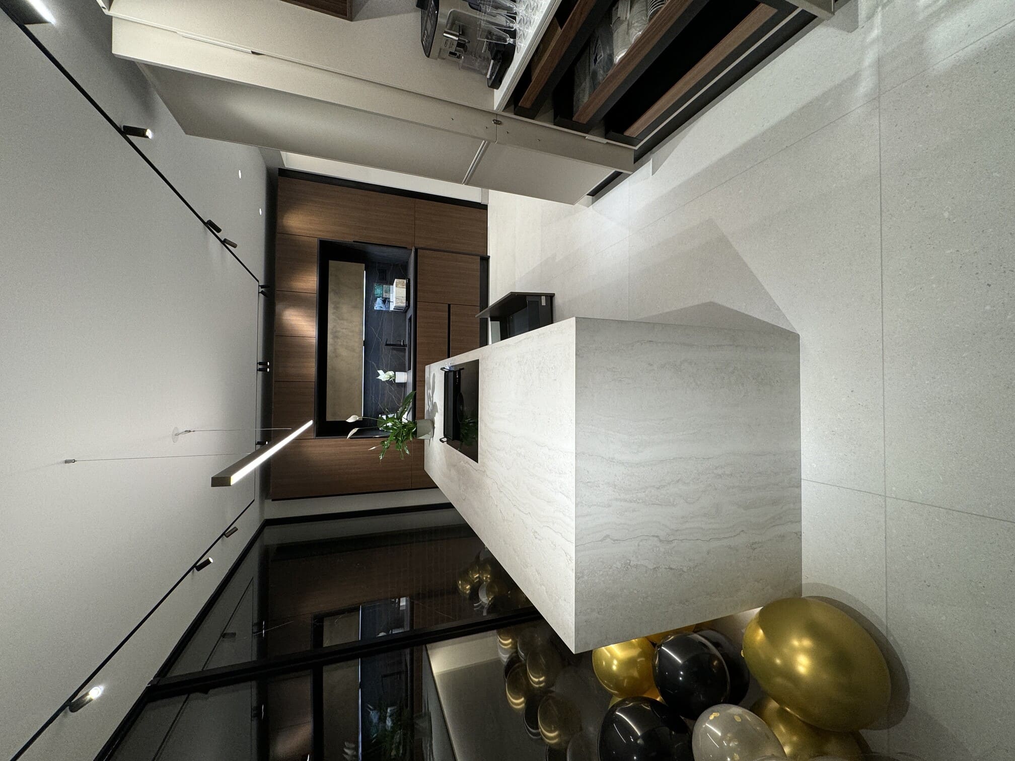 White and modern kitchen